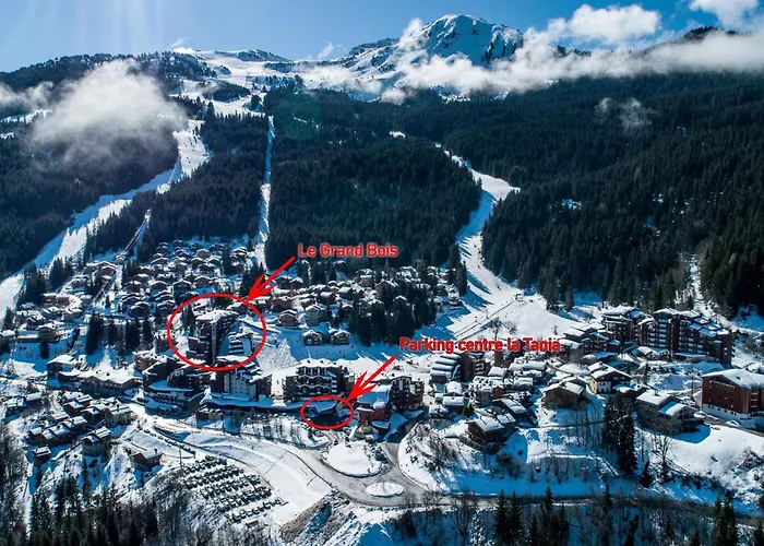 Confortable 2 Pieces, Skis Aux Pieds, 2 Ch, 4 Pers, Non-fumeur - Fr-1-182a-16 شقة كورشوفيل